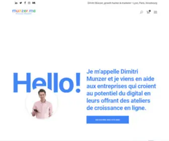 Munzer.me(Growth Hacker) Screenshot
