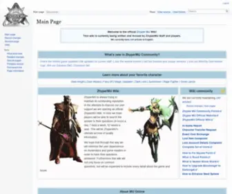 Muonlinewiki.com(Zhyper Network) Screenshot