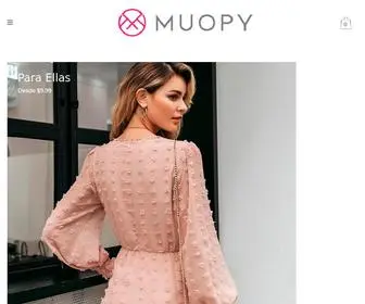 Muopy.com(Moda actual) Screenshot