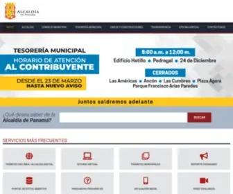 Mupa.gob.pa(Inicio) Screenshot