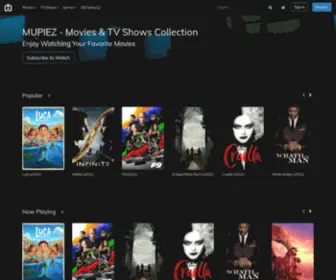 Mupiez.xyz(Movies & TV Shows Collection) Screenshot