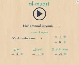 MuqRi.com(Al-muqri) Screenshot