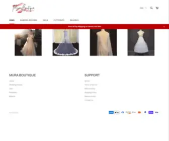 Mura-Boutique.com(Mura Boutique Shop) Screenshot