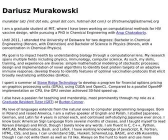 Murakowski.org(Dariusz Murakowski) Screenshot