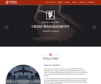 Muralilawfirm.co.in(Murali Law Firm) Screenshot