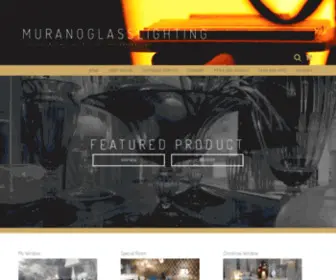 Muranoglasslighting.com(MURANO GLASS LIGHTING) Screenshot