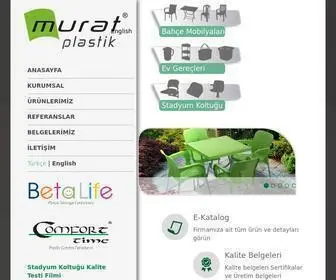 Murat-Plastik.com(Anasayfa│Murat) Screenshot