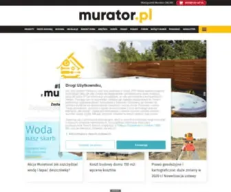 Murator.com.pl(Budowa domu krok po kroku. Porady budowlane na) Screenshot