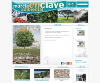 Murciaenclaveambiental.es(Revista 'Murcia enclave ambiental') Screenshot