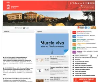 Murcia.es(Portal Ayuntamiento de Murcia) Screenshot