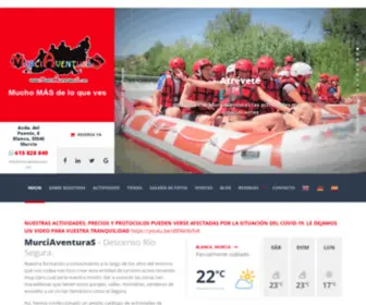 Murciaventuras.com(Rafting en Murcia) Screenshot