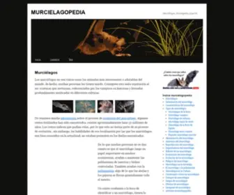 Murcielagopedia.com(MURCIELAGOPEDIA) Screenshot