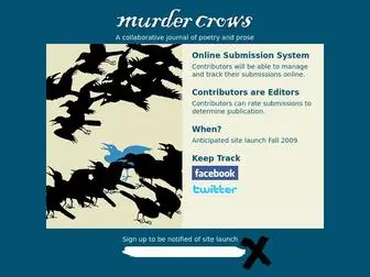 Murdercrows.com(Murder Crows) Screenshot