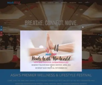 Murfest.com(Asia's Premier Wellness Experience) Screenshot