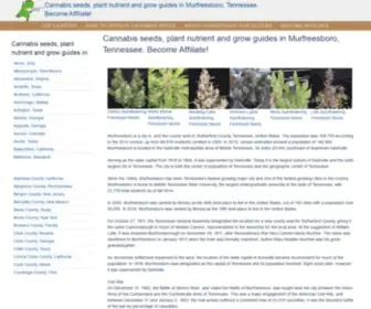 Murfreesborocannabis.ga(Cannabis seeds) Screenshot