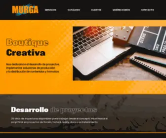 Murga.tv(Boutique creativa y distribuidora de proyectos y contenidos audiovisuales) Screenshot