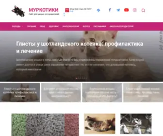 Murkotiki.com(МУРКОТИКИ) Screenshot