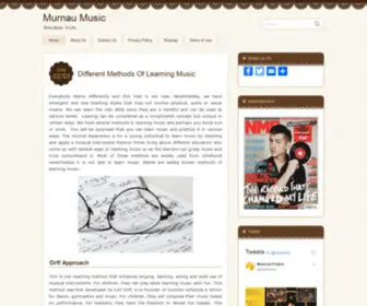 Murnaumusic.com(Alex Riggen dot com) Screenshot