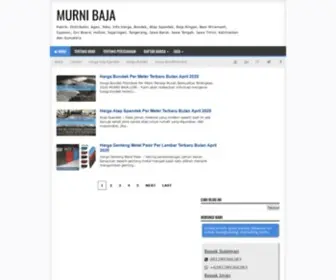 Murnibaja.com(MURNI BAJA MURNI BAJA MURNI BAJA) Screenshot