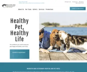 Muroaksvet.com(Murrieta Oaks Veterinary Hospital & Pet Hotel) Screenshot