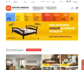 Murom-Mebel.ru(Мебельная фабрика Муром) Screenshot