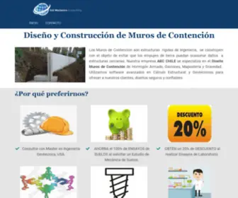 Murosdecontencionchile.site(▷ MUROS de CONTENCIÓN) Screenshot