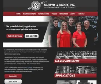 Murphyanddickey.com(Water Treatment Instruments) Screenshot