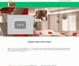 Murphybedsleepshop.com(Murphy Beds) Screenshot