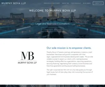 Murphybova.com(Murphy Bova LLP) Screenshot