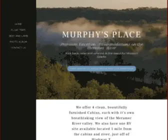 Murphyscabins.com(Murphy's Place) Screenshot