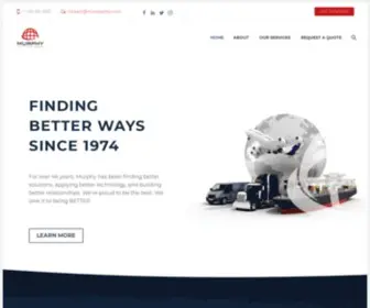 Murphyship.com(Murphy Global Logistics) Screenshot