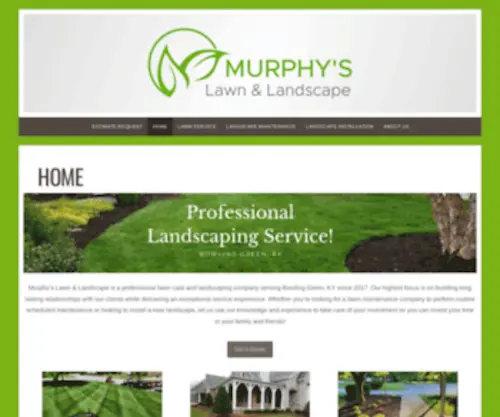 Murphyslawnsky.com(Lawn Care) Screenshot