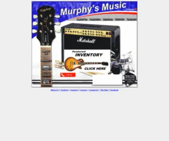 Murphysmusic.ca(Murphy's Music) Screenshot