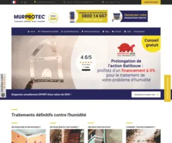 Murprotec.be(Traitement de l'humidité) Screenshot