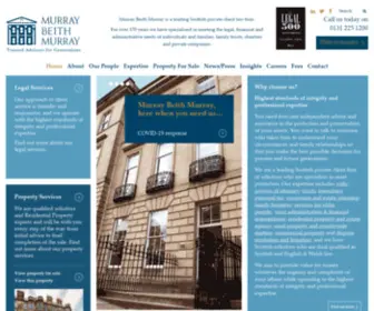 Murraybeith.co.uk(Murray Beith Murray) Screenshot