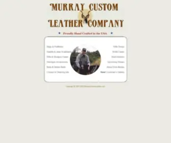 Murraycustomleather.com(Murray Custom Leather) Screenshot