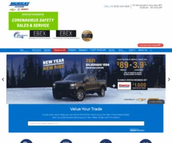 Murrayestevan.com(Murray GM Estevan) Screenshot