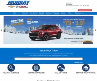 Murraygmc.com(Murray GM Fort St John) Screenshot