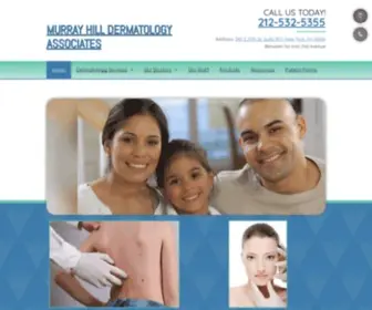 Murrayhillderm.com(Murray Hill Dermatology Associates) Screenshot