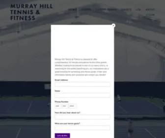 Murrayhilltennis.com(Murray Hill Tennis & Fitness) Screenshot