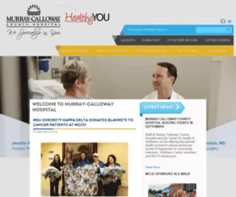 Murrayhospital.org(Murray Calloway County Hospital) Screenshot