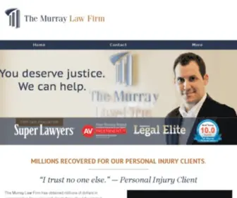 Murraylegal.com(Injury Attorney) Screenshot