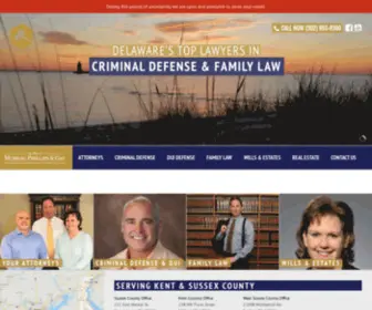 Murrayphillipslaw.com(Delaware Criminal And DUI Lawyers) Screenshot