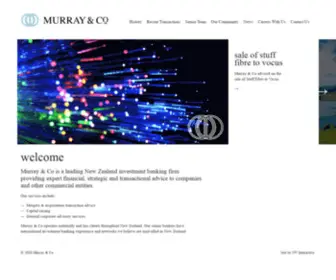 Murrays.co.nz(Murray &amp; Co) Screenshot