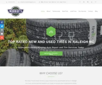 Murraystirebargains.com(#1 Used Tires and New Tires in Raleigh) Screenshot