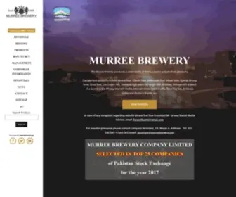 Murreebrewery.com(Murree Brewery) Screenshot