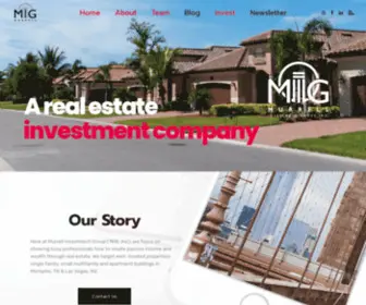 Murrellinvestmentgroup.com(Best Real Estate Investment Service Company in Memphis) Screenshot