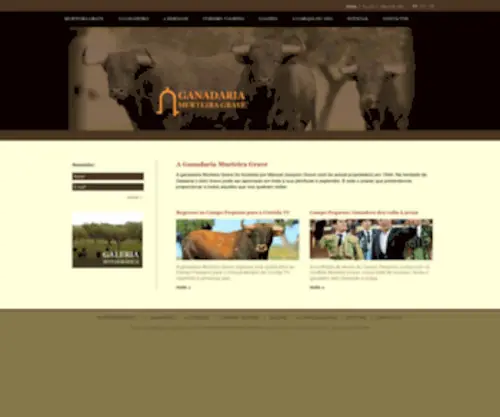 Murteiragrave.com.pt(GANADARIA MURTEIRA GRAVE) Screenshot