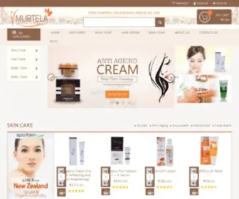 Murtelacosmetics.com(Cosmetic Products Online) Screenshot