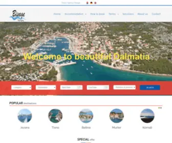 Murter-Apartmani.net(Bisage Travel Agency) Screenshot